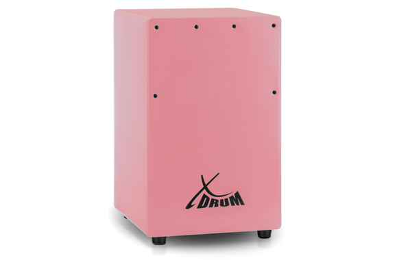 XDrum KC-37PK Cajón Infantil Rosa image 1