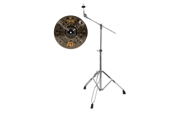 Meinl Classics Custom Dark Set Splash 12" avec Support Cymbale Bras image 1