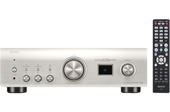Denon PMA-1700NE amplificateur Hi-Fi intégré 2 canaux, argent premium image 1