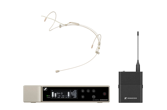 Sennheiser EW-D SK BASE Set U1/5 HS-31 EA SET image 1