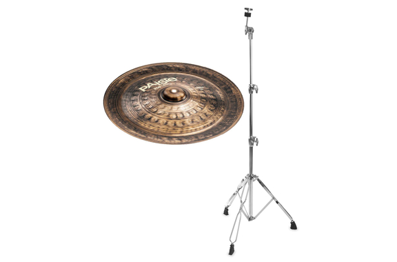 Paiste 900 Series 16" China + rechte Cymbalstand SET image 1