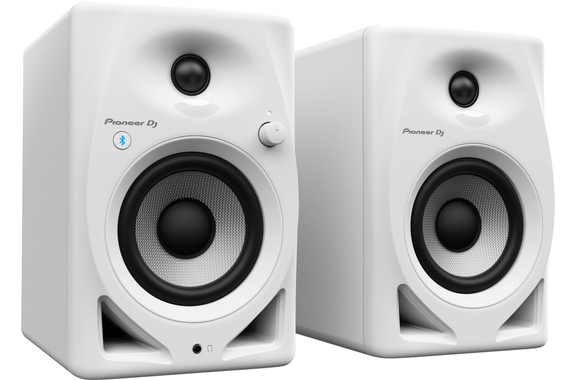 Pioneer DJ DM-40D-BT Monitor da Studio 4" Coppia bianca image 1