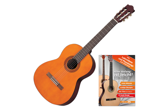 Set Guitare Classique Yamaha C40 avec École image 1