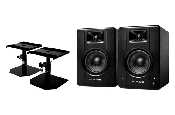 M-Audio BX4 Tischstativ Set image 1