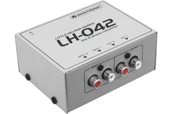 Omnitronic LH-042 Convertitore Line/Phono image 1