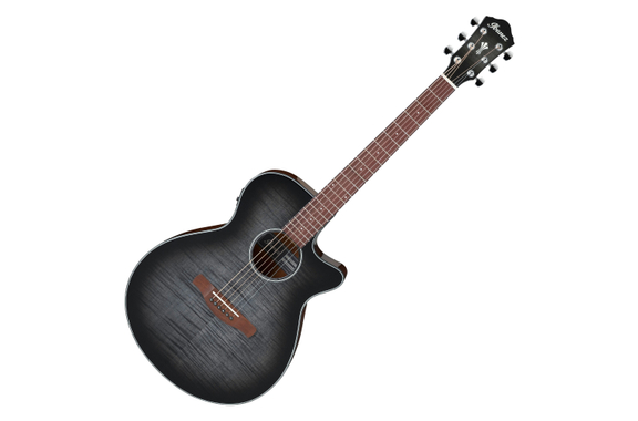 Ibanez AEG70-TCH Transparent Charcoal Burst image 1