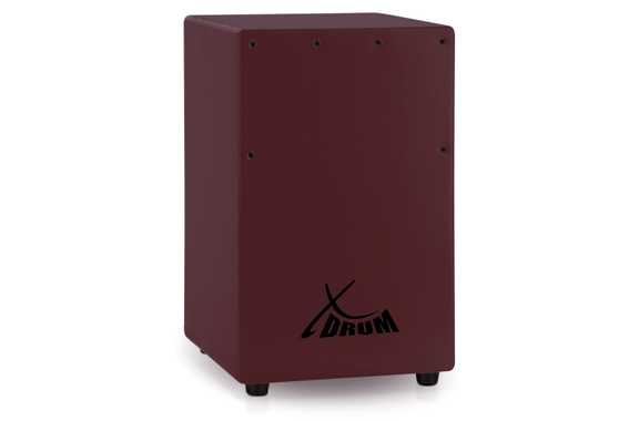 XDrum KC-37WR Cajón Infantil Rojo Vino image 1