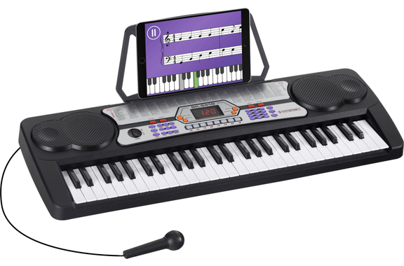 McGrey BK-5410 Teclado con 54 Teclas, Micrófono y Atril para Partituras image 1