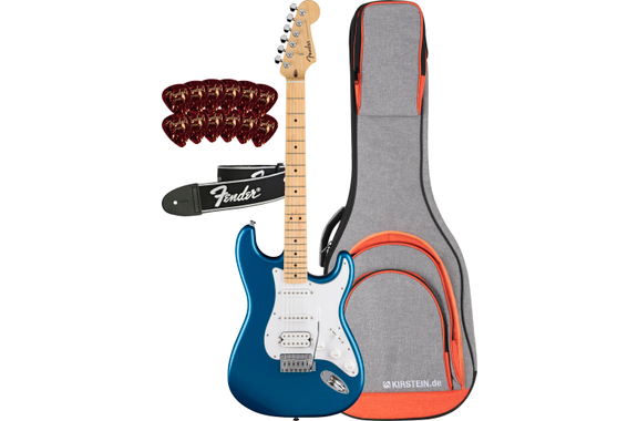 Fender Standard Stratocaster HSS Aqua Marine Metallic Set image 1