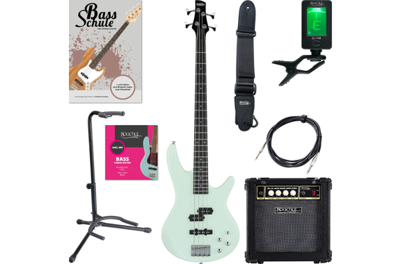 Ibanez GSR200-MGR Mint Green Starter Set image 1