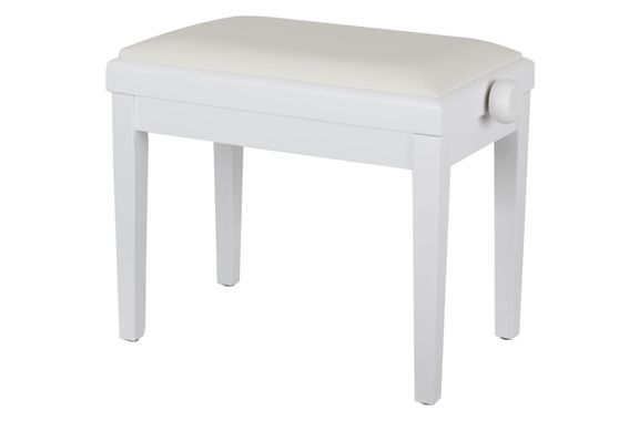 Classic Cantabile Banc De Piano Modèle A Blanc Mat image 1