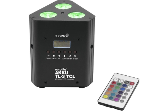 Eurolite Batteria TL-3 TCL Trusslight QuickDMX Nero image 1