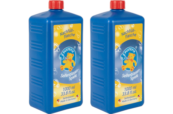 Fluido Per Bolle Di Sapone Pustefix 1 Litro Set Da 2 image 1