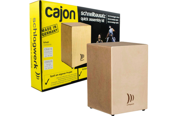 Schlagwerk CBA10S Cajon Kit Da Montare Veloce Medium image 1