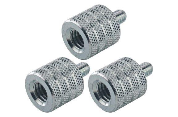 K&M 21920 Riduttore Filettatura 3/8" a 1/4" Set da 3 image 1