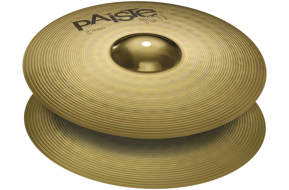 Paiste 101 Brass Hi-Hat 14" image 1