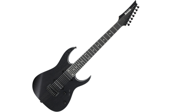 Ibanez RGR762AHBF-WK Prestige RGR E-Gitarre 7-String Weathered Black image 1