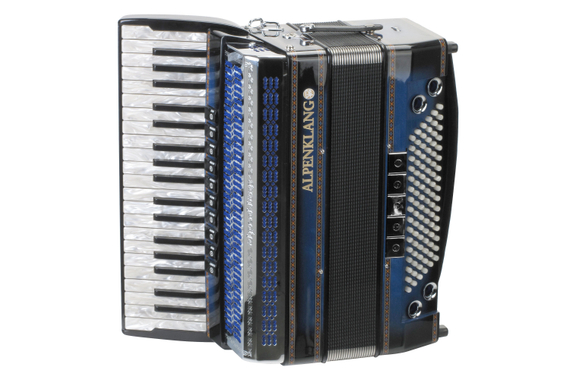 Alpenklang Pro acordeón IV 96 MHR Shadow Blue image 1