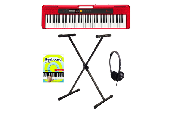 Casio CT-S200 RD Keyboard Rot image 1