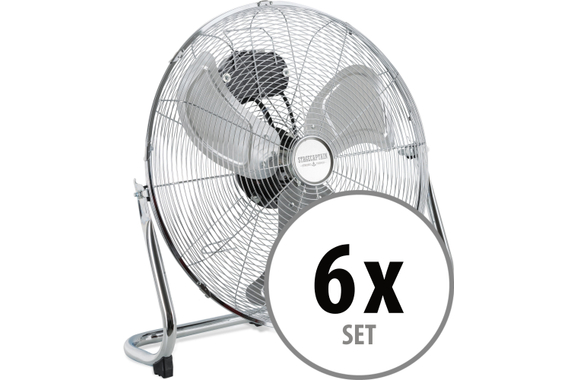 Stagecaptain FV-200 MkII 20" Vloerventilator 6x Set image 1