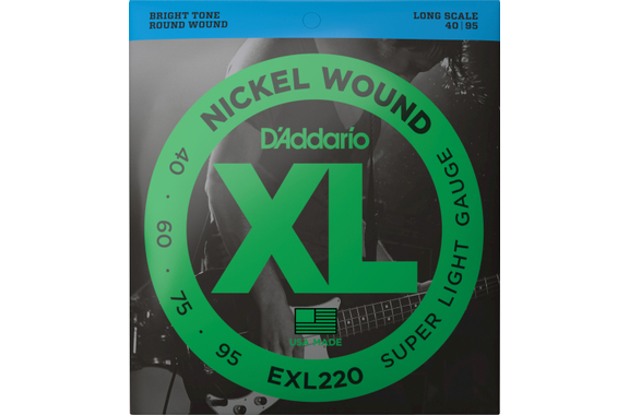 D'Addario EXL220 Super Light image 1