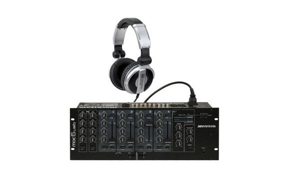 JB Systems MIX 6 USB Set de Mesa de Mezclas DJ image 1