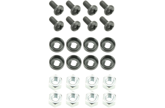 Adam Hall 19" Rack Screw Mounting Kit Set image 1