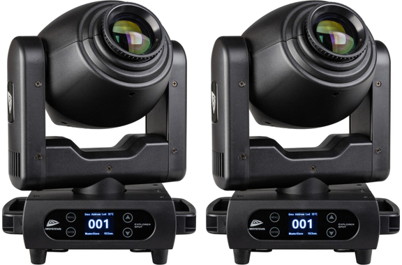 JB-Systems Explorer Spot 2x Set image 1