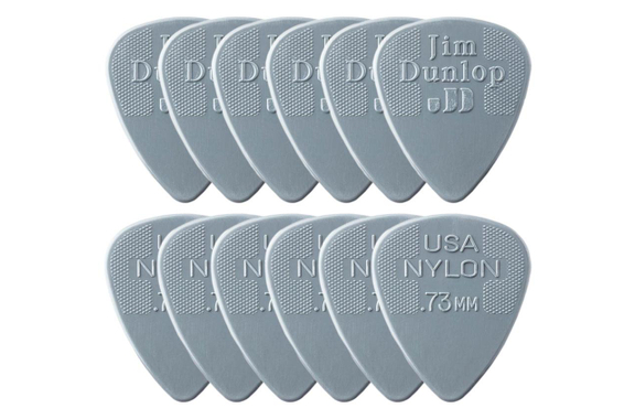 Dunlop Nylon Standard Picks 0,73 mm 12er Player's Pack image 1