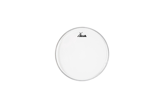 XDrum 12" Fell Transparent, einschichtig image 1
