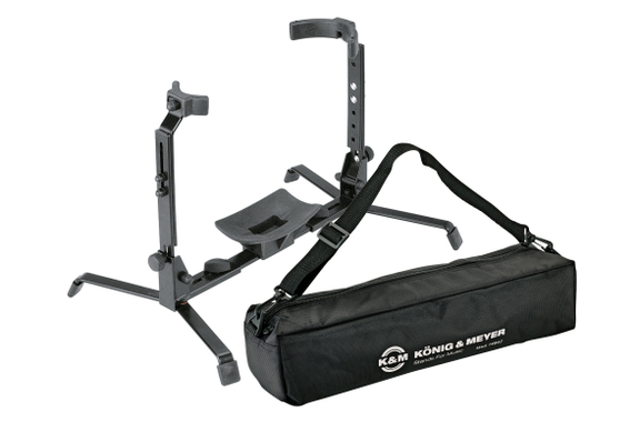 K&M 14941 Bariton-/Tenorhornstandaard Set incl. Tas image 1