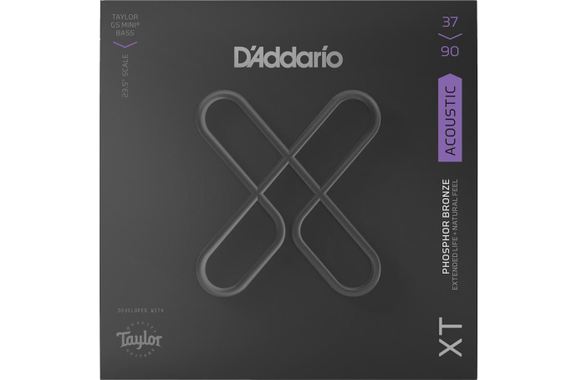 D'Addario XT Coated Phosphor Bronze 37-90 image 1