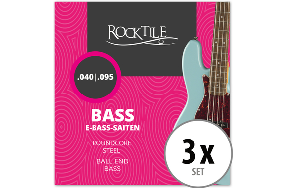 Rocktile E-Bass-Saiten 3er Pack image 1