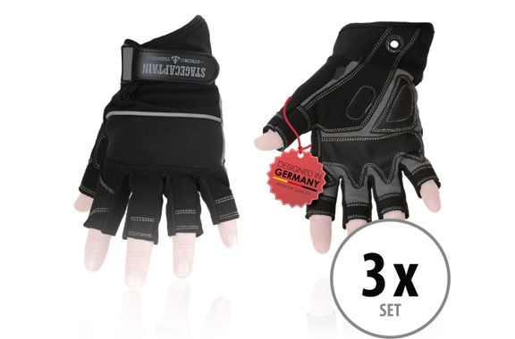 Stagecaptain RGL-0F Rigger Handschoenen Maat L 3x Set image 1