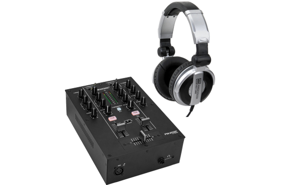 Omnitronic PM-202F 2-Kanaals DJ-Mixer met Filter Set image 1