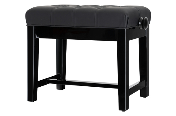 Classic Cantabile Pianobank Model X Zwart Hoogglans image 1