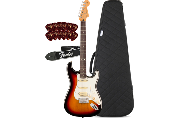 Fender Player II Stratocaster HSS RW 3-Color Sunburst Set image 1