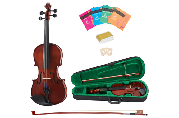 Classic Cantabile VP-100 4/4 Violinenset Natur image 1