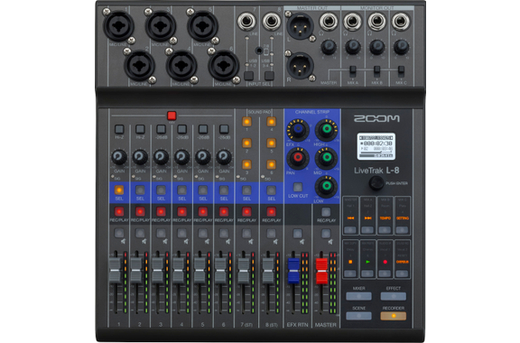 Zoom LiveTrak L-8 image 1