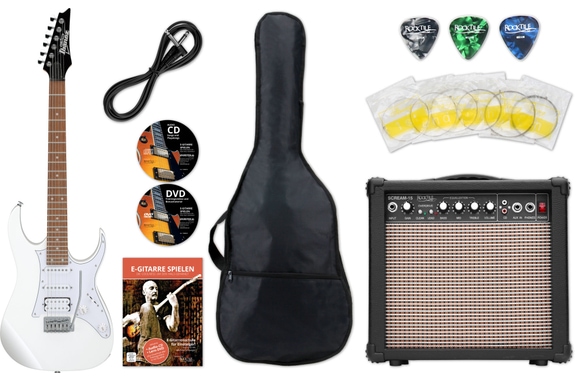 Ibanez GRG140-WH White Starter Set image 1