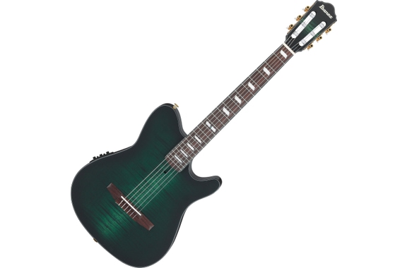 Ibanez FRH20FMN-DGL Deep Emerald Green Low Gloss image 1