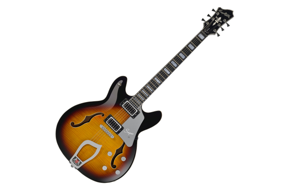 Hagstrom Super Viking Tobacco Sunburst image 1