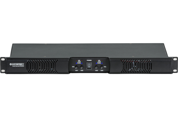 McGrey PA-4504 Eindversterker 1 HE 4x 450 Watt image 1