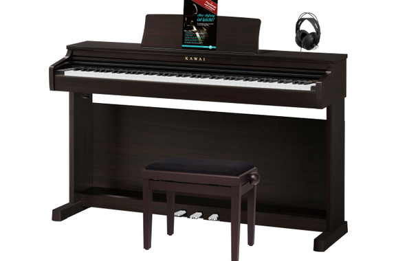 Kawai CX202B Digitale Piano Rozenhout Satijn Set image 1