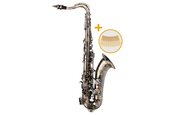 Classic Cantabile Winds TS-450 AY Bb Tenor Saxophone 2.0 Reed Set image 1