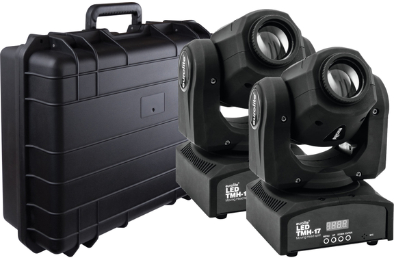 Set Eurolite LED TMH-17 Spot Movinghead con Maletín image 1