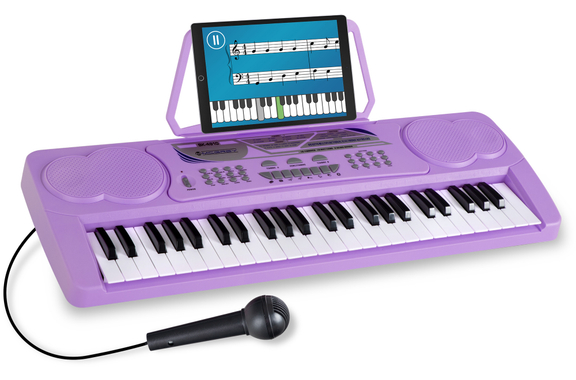 McGrey BK-4910VT Clavier 49 Touches Avec Pupitre Violet image 1