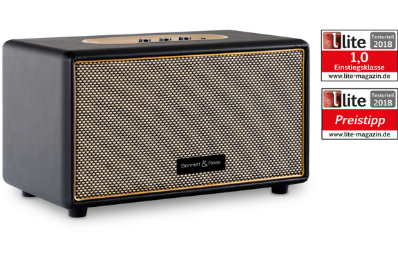 Bennett & Ross BB-860BK Blackmore Bluetooth Lautsprecher Schwarz  - Retoure (Zustand: sehr gut) image 1