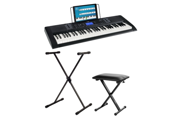 FunKey 61 Edition Pro Noir Set incl. support de clavier + banc image 1