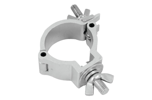 Eurolite TPC-10 Half Coupler Clamp Silver image 1